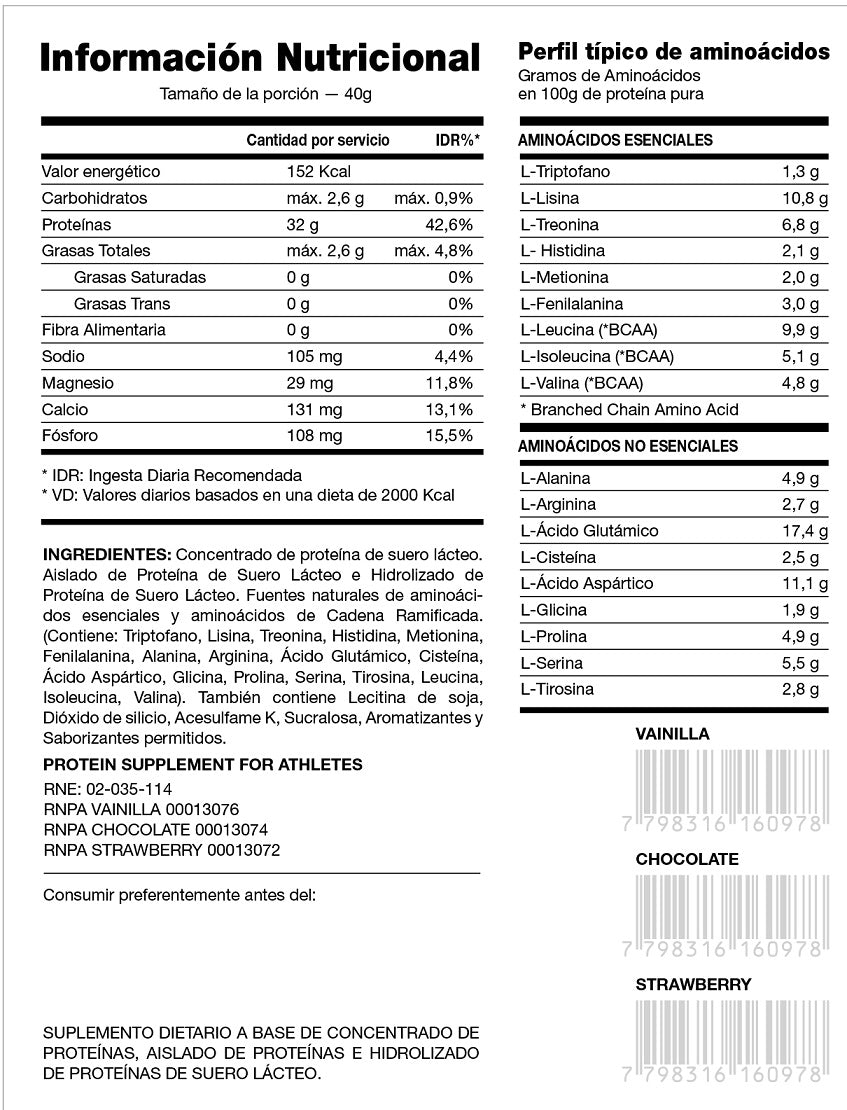 WHEY PROTEIN 3W 2LBS