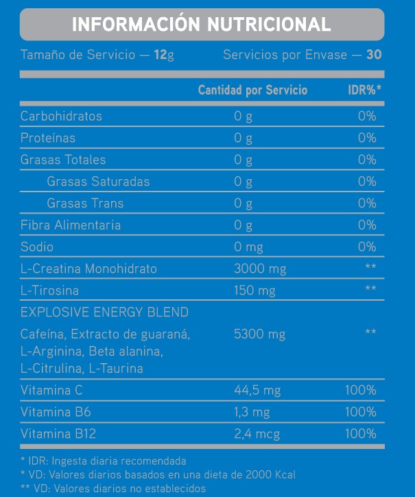 PUMP N1 PRE WORKOUT - APPLE - Imagen 2