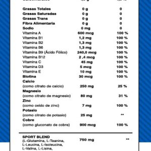 Alternative view of VITAMIN SPORTS BLUEBERRY